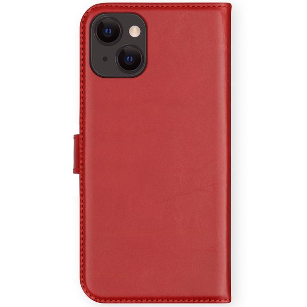 Selencia Echt Leren Bookcase Apple iPhone 13 - Rood