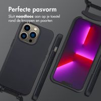 imoshion Color Backcover met afneembaar koord MagSafe Apple iPhone 13 Pro - Zwart