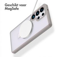 Accezz Ring Stand Backcover met MagSafe Samsung Galaxy S25 Ultra - Grijs