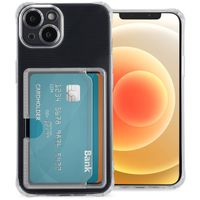 imoshion Softcase Backcover met pasjeshouder Apple iPhone 12 - Transparant