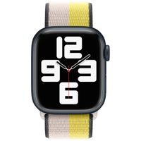 Apple Sport Loop band Apple Watch Series 1 t/m 9 / SE (38/40/41 mm) | Series 10 / 11 (42 mm) - Lemon Zest