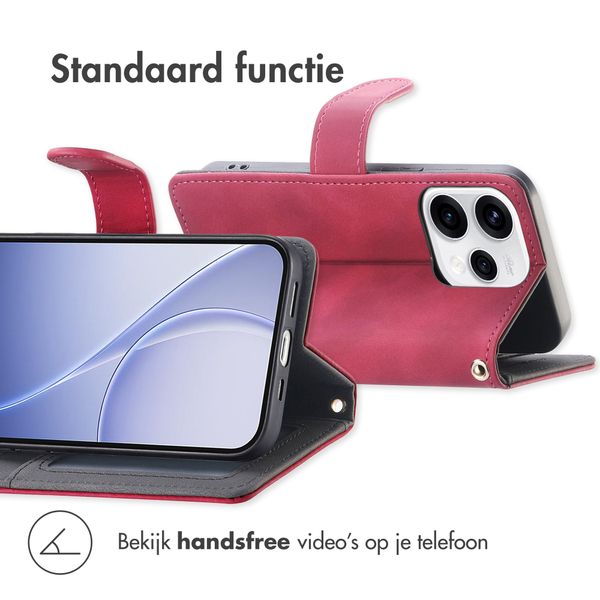 imoshion Bookcase met koord Oppo Reno15 (5G) - Rood