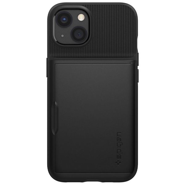 Spigen Slim Armor CS Backcover Apple iPhone 13 - Zwart