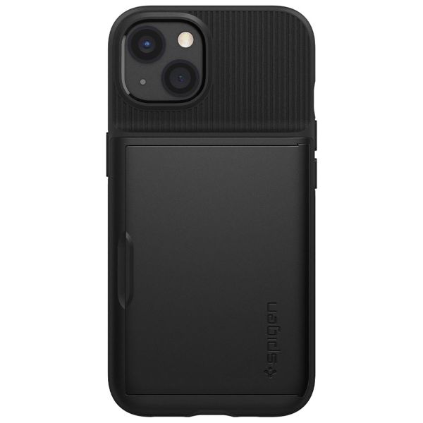 Spigen Slim Armor CS Backcover iPhone 13 - Zwart