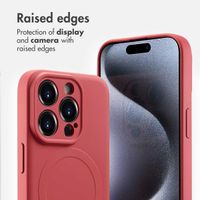 imoshion Colour Back Cover with MagSafe Apple iPhone 15 Pro - Dusty Rose