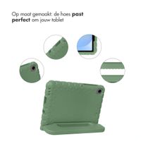 imoshion Kidsproof Backcover met handvat Samsung Galaxy Tab A11 / A9 8.7 inch - Olive Green
