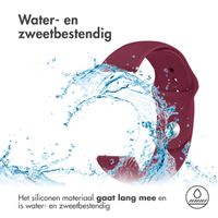 imoshion Siliconen Sport bandje  - Universeel 18 mm aansluiting - Bordeaux