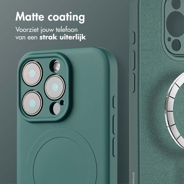 imoshion Color Backcover met MagSafe Apple iPhone 16 Pro Max - Donkergroen