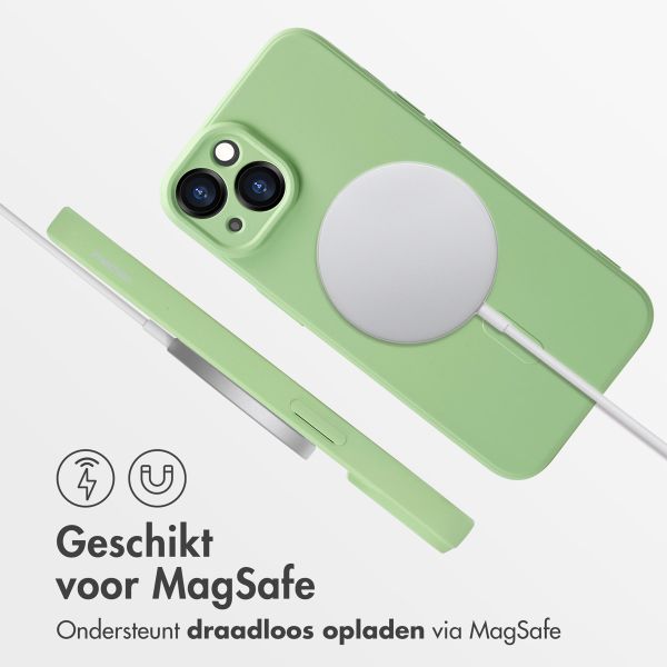 imoshion Color Backcover met MagSafe iPhone 14 - Groen