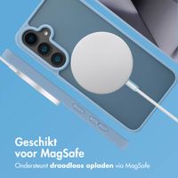 imoshion Color Guard Backcover met MagSafe Samsung Galaxy S24 Plus - Lichtblauw