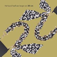 Selencia Luxe Polskoord met Sjaal - Zwart