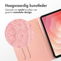 imoshion Mandala Bookcase Samsung Galaxy Tab S11 - Rose Gold