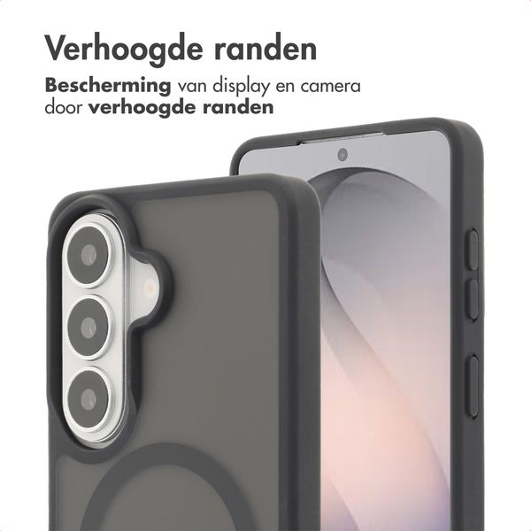 imoshion Color Guard Backcover met MagSafe Samsung Galaxy S26 - Zwart