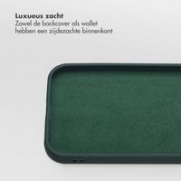Selencia Olyn Uitneembare Bookcase met MagSafe Apple iPhone 14 / 13 - Groen