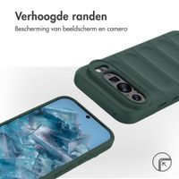 imoshion EasyGrip Backcover Google Pixel 9 / 9 Pro - Donkergroen