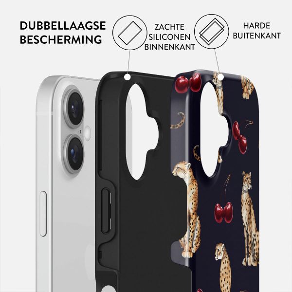 Burga Tough Backcover MagSafe Apple iPhone 16 - Cougar