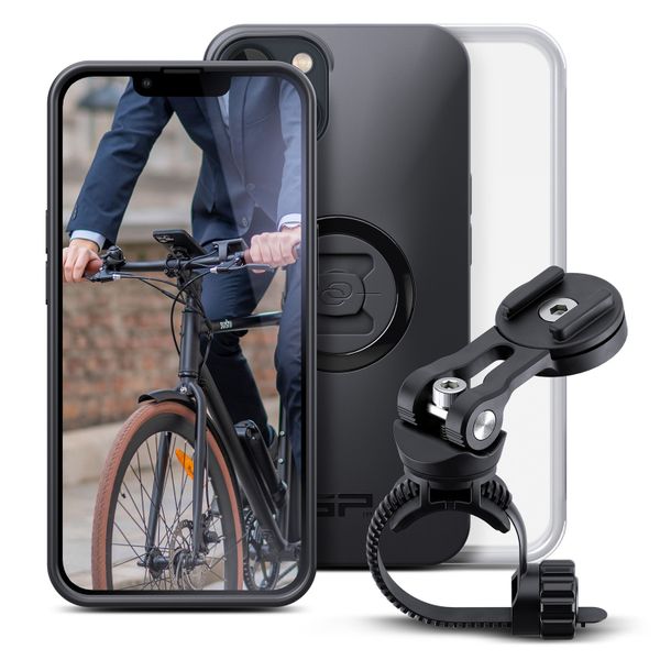 SP Connect Bike Bundle II - Telefoonhouder fiets Apple iPhone 13 Pro Max - Zwart