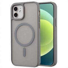imoshion Colour Guard Back Cover with MagSafe Apple iPhone 12 (Pro) - Grey