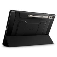 Spigen Rugged Armor Pro Bookcase Samsung Galaxy Tab S9 Ultra - Zwart