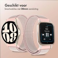 imoshion Nylon bandje klittenband - Universeel 20 mm aansluiting - Roze