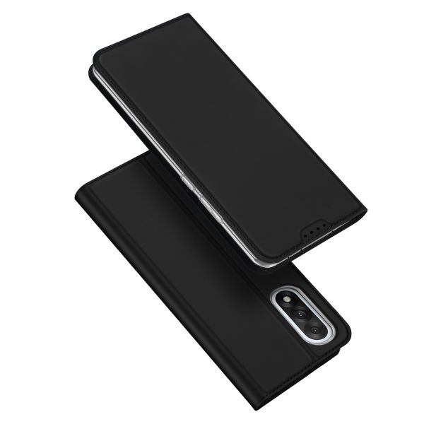 Dux Ducis Slim Softcase Bookcase OnePlus Nord 5 - Zwart