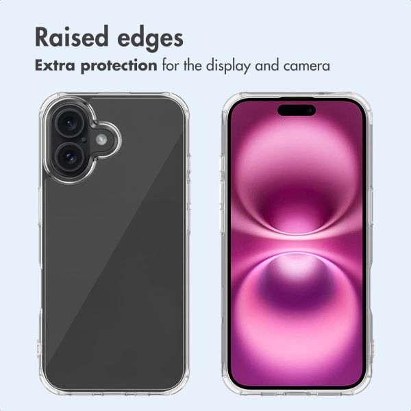 imoshion Protective Back Cover Apple iPhone 16 Plus - Transparent