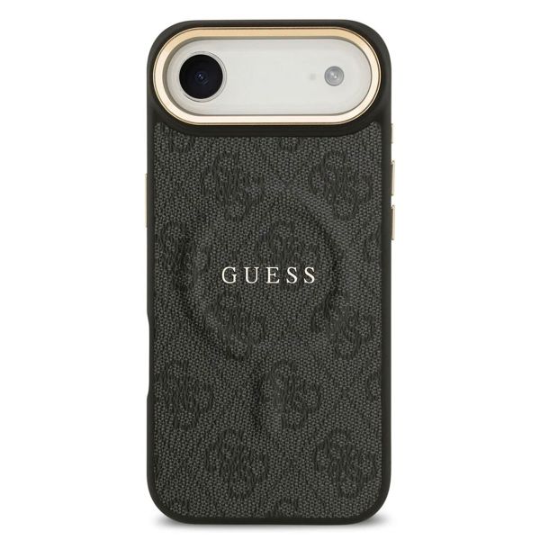 Guess Classic 4G Logo Backcover met MagSafe Apple iPhone Air - Zwart