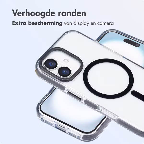 imoshion Combat MagSafe Backcover Apple iPhone 16 - Zwart