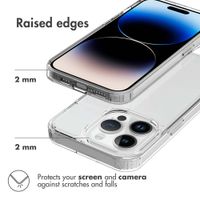 Accezz Xtreme Impact Back Cover Apple iPhone 15 Pro - Transparent