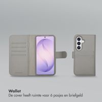 Selencia Olyn Uitneembare Bookcase met MagSafe Samsung Galaxy S26 - Grijs