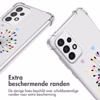 imoshion Design hoesje met koord Samsung Galaxy A53 - Sandstone Dandelion