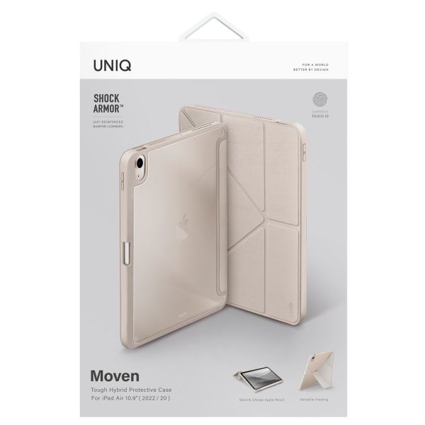 Uniq Moven Case iPad Air 11 inch (2024) M2 / Air 5 (2022) / Air 4 (2020) - Ivory