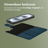 imoshion Uitneembare 2-in-1 Luxe Bookcase Apple iPhone 16 - Blauw
