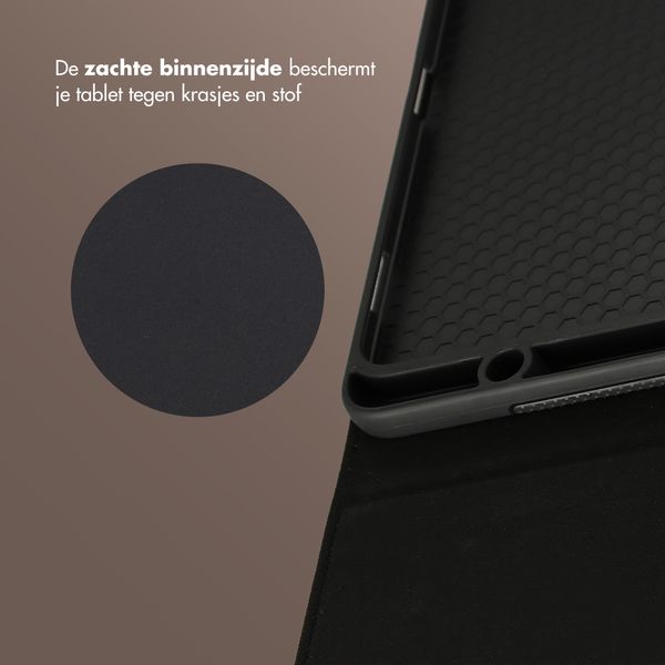 Selencia Riva Bookcase Samsung Galaxy Tab S11 - Zwart