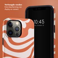 Selencia Vivid Tough Backcover iPhone 14 Pro Max - Dream Swirl Orange