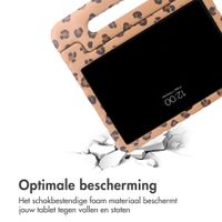 imoshion Kidsproof Design Backcover met handvat Samsung Galaxy Tab A11 Plus / A9 Plus - Panterprint