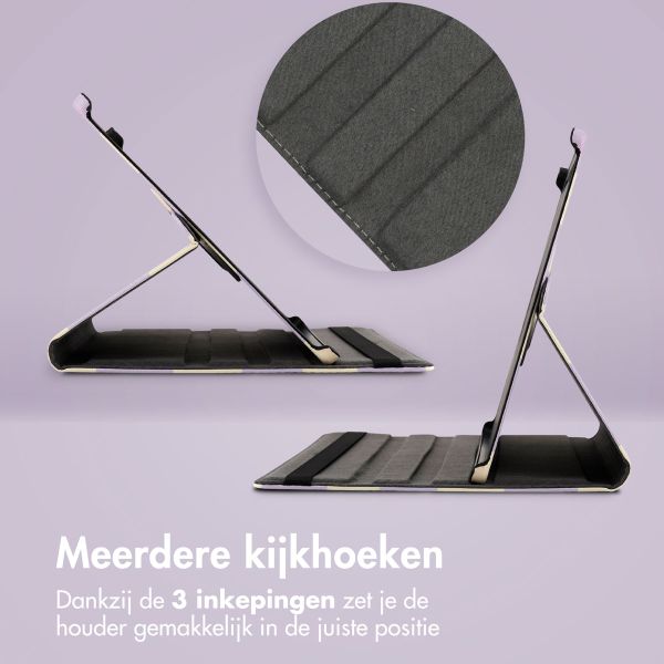 imoshion 360° Draaibare Design Bookcase Apple iPad Pro 12.9 (2018/2020/2021/2022) - Dancing Cubes