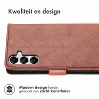 imoshion Luxe Bookcase Samsung Galaxy A17 - Bruin