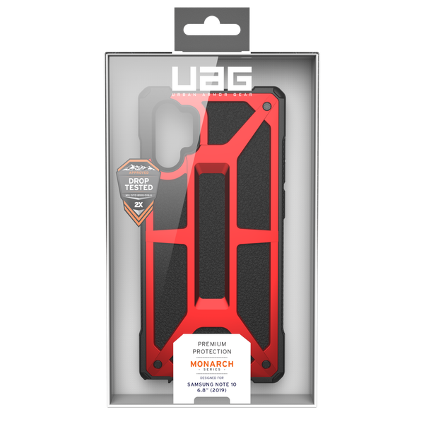 UAG Monarch Backcover Samsung Galaxy Note 10 Plus - Rood