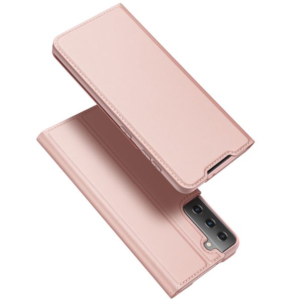 Dux Ducis Slim Softcase Bookcase Samsung Galaxy S21 Plus - Rosé Goud