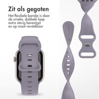 imoshion Siliconen⁺ bandje Apple Watch Series 1 t/m 9 / SE (38/40/41 mm) | Series 10 (42 mm) - Lavender - Maat S/M