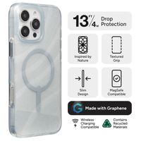 ZAGG Milan Snap Case met MagSafe Apple iPhone 16 Pro Max - Swirl Glitter