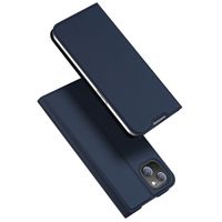 Dux Ducis Slim Softcase Bookcase iPhone 14 Plus - Donkerblauw