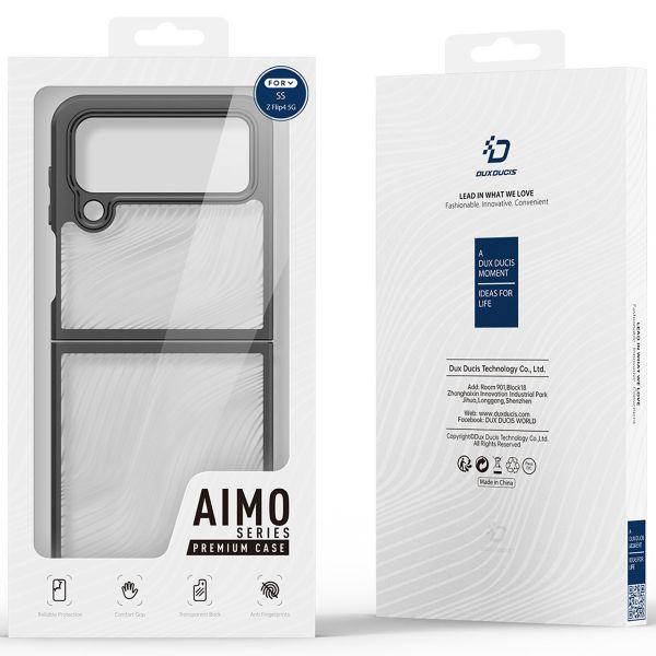 Dux Ducis Aimo Backcover Samsung Galaxy Z Flip 4 - Transparant