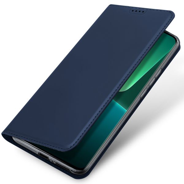 Dux Ducis Slim Softcase Bookcase Xiaomi 13 Pro - Donkerblauw