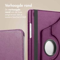 imoshion 360° draaibare Bookcase Samsung Galaxy Tab S6 Lite (2020/2022/2024) - Paars