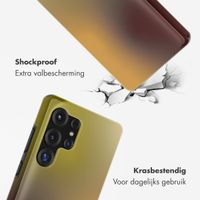 Selencia Vivid Backcover Samsung Galaxy S25 Ultra - Gradient Olive Dust