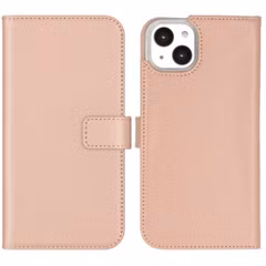 Selencia Echt Leren Bookcase Apple iPhone 14 Plus - Dusty Pink
