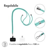 imoshion Universeel telefoonkoord - Turquoise