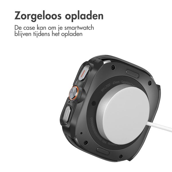 imoshion Full Cover Hardcase Samsung Galaxy Watch Ultra (2024/2025) - Zwart